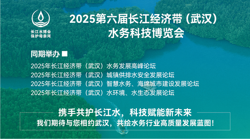 2025第六届长江经济带(武汉)水务科技博览会
