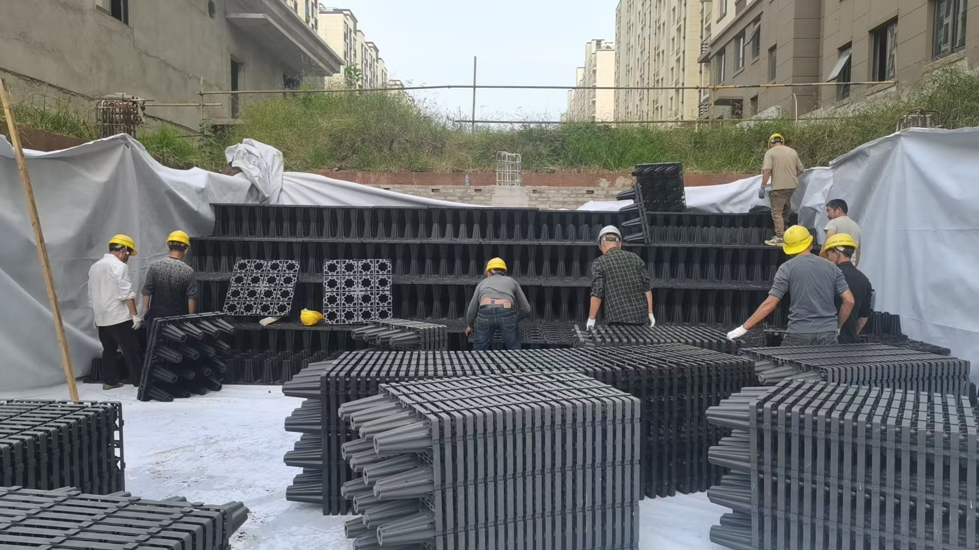 南京浦口雨水回收项目完工