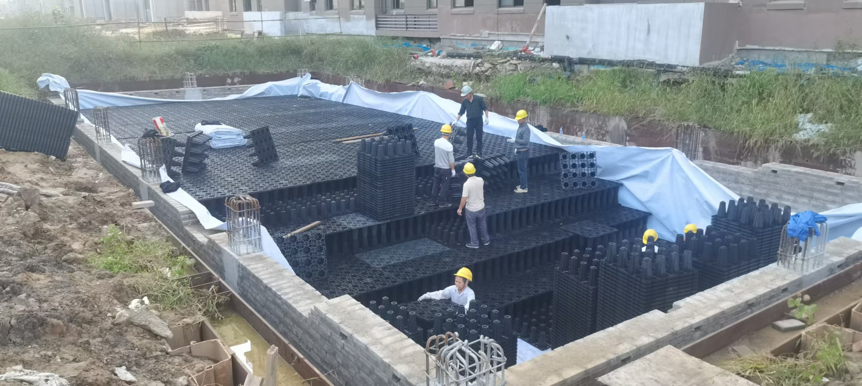南京浦口雨水回收项目完工