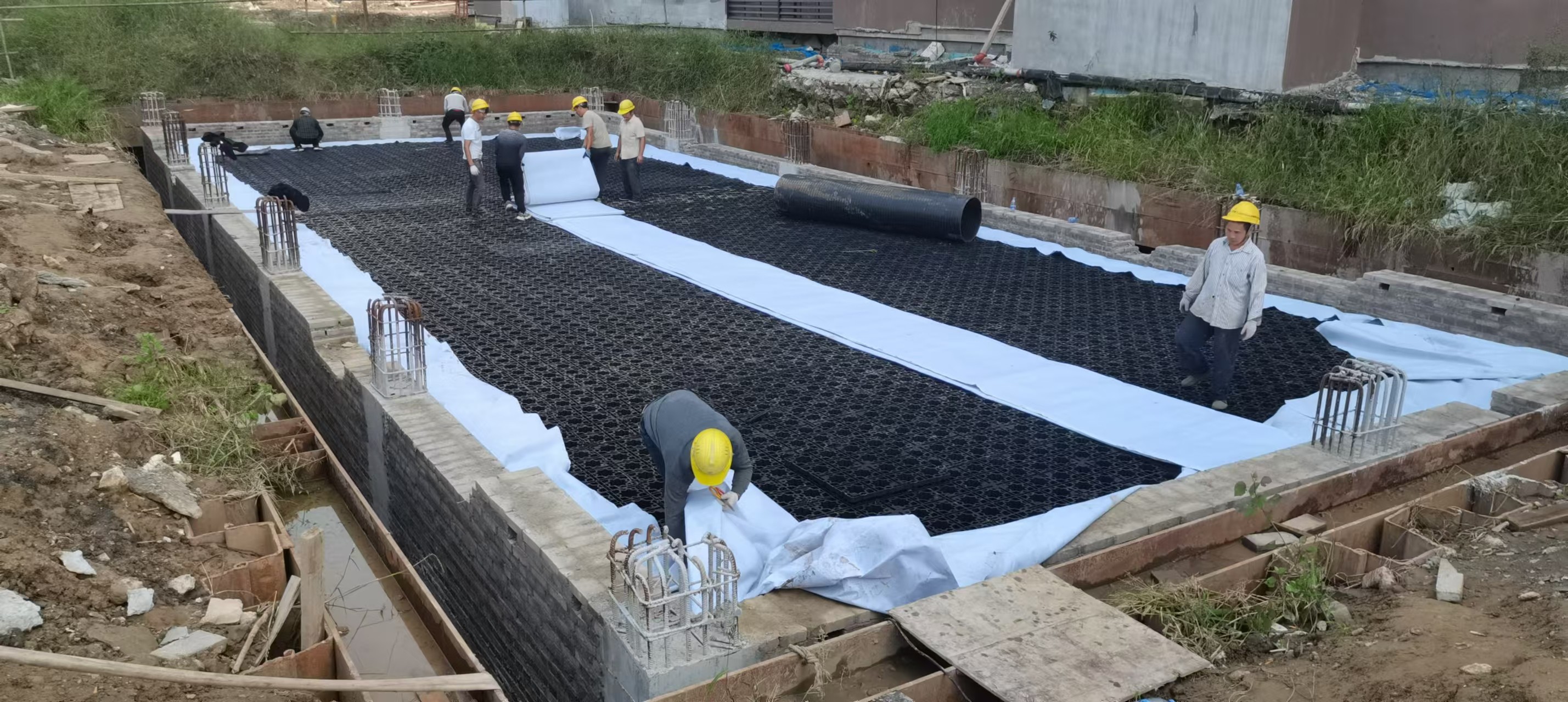 南京浦口雨水回收项目完工
