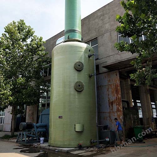 酸雾废气净化塔,吸收塔安口